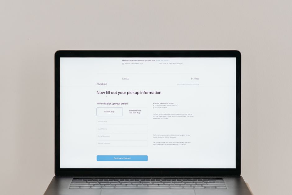 Multi-page website